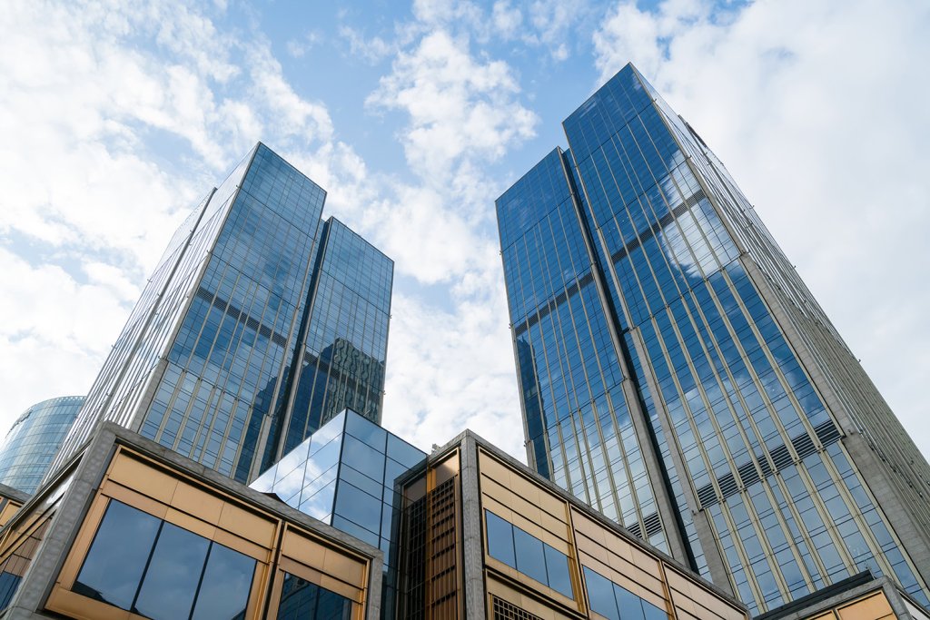 skyscrapers financial center building